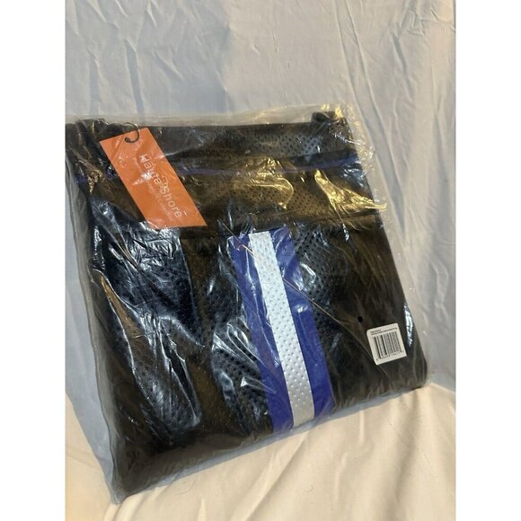 Haute Shore Blake Avenue Neoprene Crossbody Bag – Faux leather black Blue - Picture 3 of 3